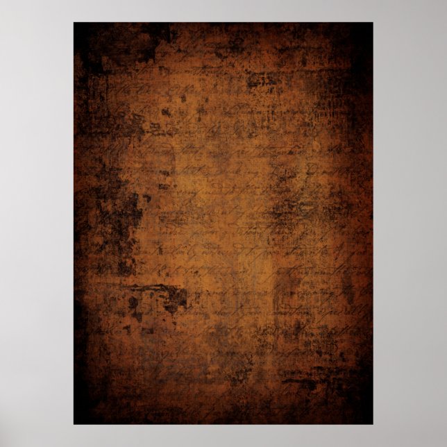 Gamla vintagen struktur poster (Framsidan)