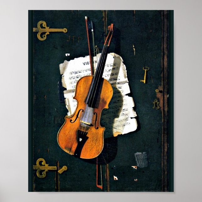 Gamla Violin - John Peto Poster (Framsidan)