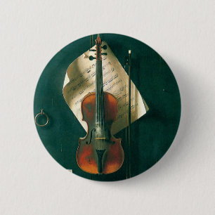 Gamla Violin still Life av William Michael Harnett Knapp