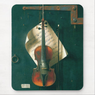 Gamla Violin still Life av William Michael Harnett Musmatta