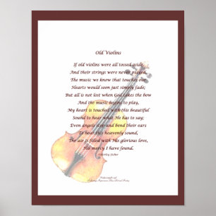 Gamla Violins Poster