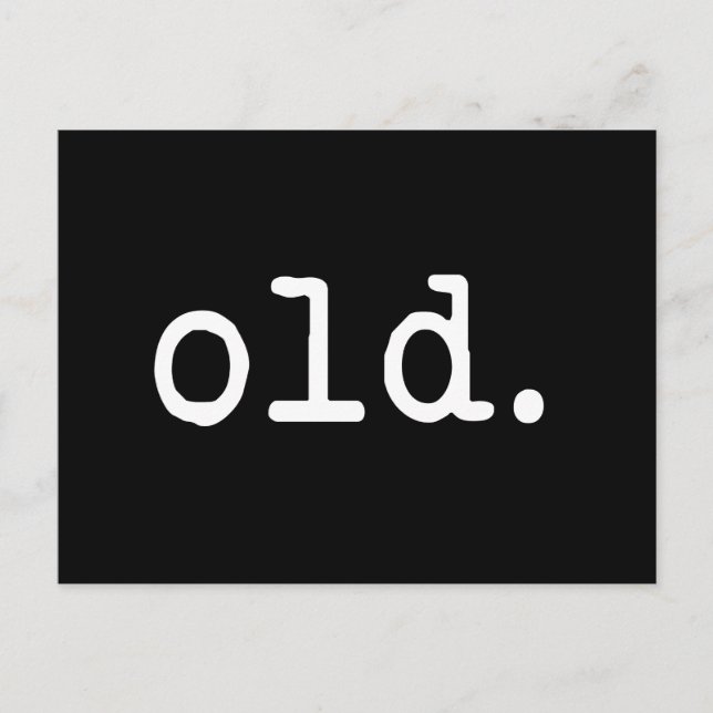 Gamla. Vykort (Framsida)