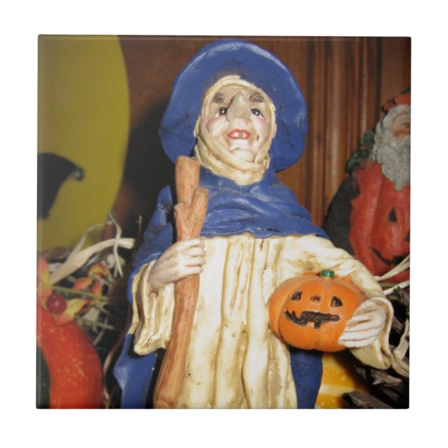 Gamla Wicked Witch Kakelplatta (Framsidan)