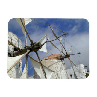 Gamla Windmills Olympos Karpathos, Grekland Magnet
