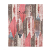 Gamla Wood Mönster Rustic Personlig