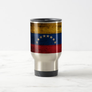 Gamla Wooden Venezuela Flagga Resemugg