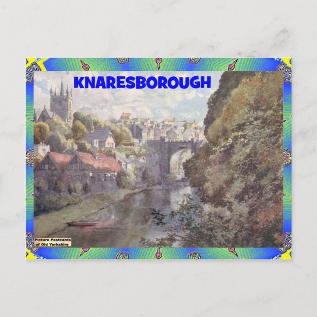 GAMLA YORKSHIRE - KNARESBOROUGH VYKORT (Framsida)