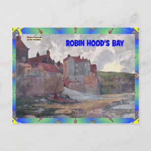 GAMLA YORKSHIRE - ROBIN HUVAS BAY VYKORT