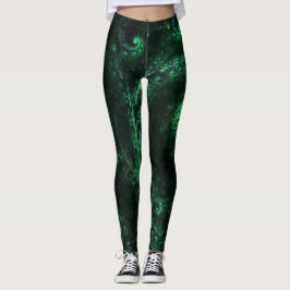GamlaOnes Fractal Art Design Leggings