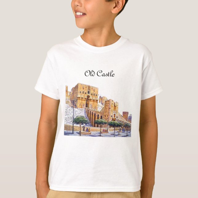 gamle castle aleppo T-Shirt (Framsida)