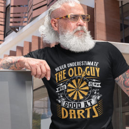 Gamle Guy Bra at Darts - Lusnyt Dart T Shirt