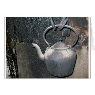 Gamle Irish Kettle Hälsningskort
