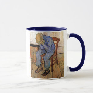 Gamle man i Sorrow Van Gogh Fine Art Mugg