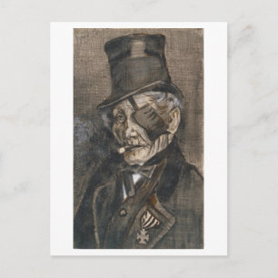 Gamle man med Öga Patch, Vincent van Gogh Vykort