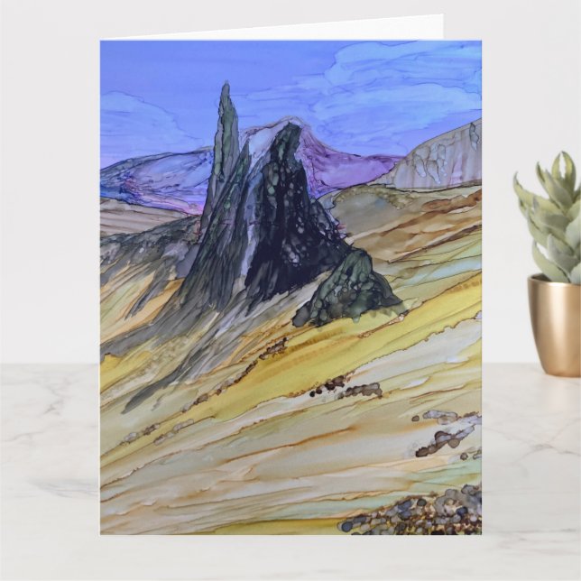 Gamle man of Storr Skye Kort (Liten växt)