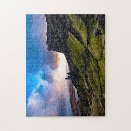 Gamle mannen på Storr Isle of Himlar Scotland Trav Pussel