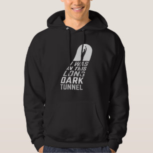 Gamle Skool Rave jag var i ett långt Mörk tunneltå Hoodie