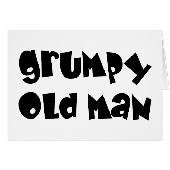 gamling hälsningskort (Framsidan Horizontal)