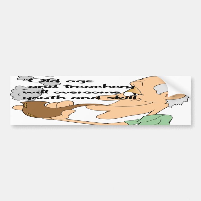 Gamling och svek bildekal (Framsidan)