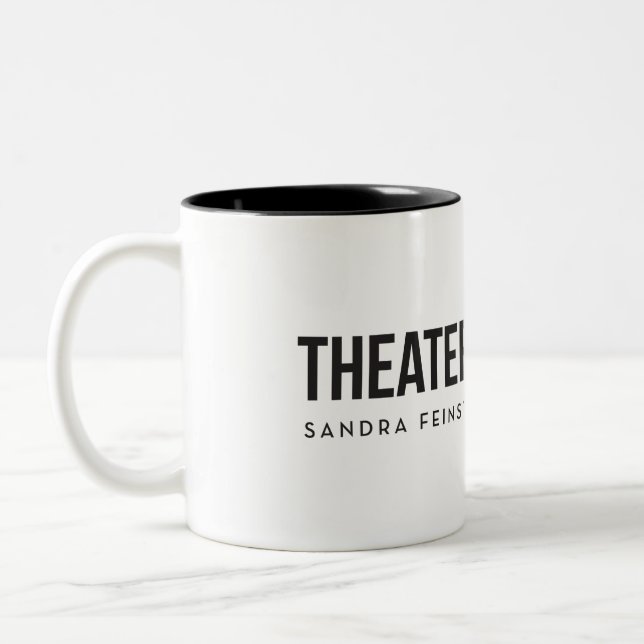 Gamm Theatre - teatermaterier - mugg (Vänster)
