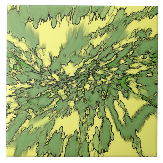 Gamma Burst Kakelplatta (Framsidan)
