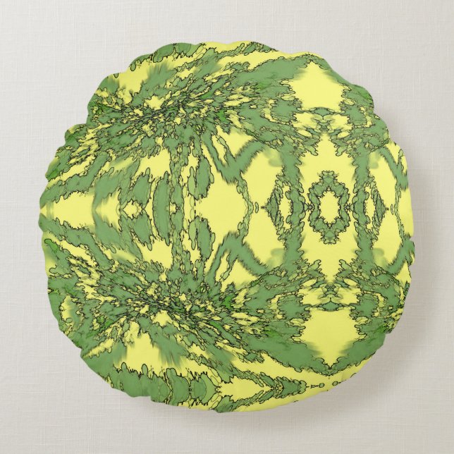 Gamma Burst Rund Kudde (Framsidan)