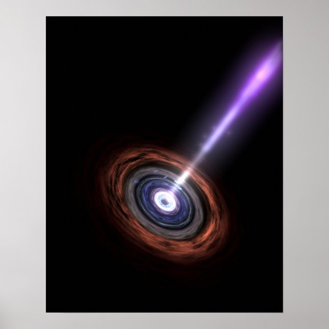 Gamma Rays in Galactic Nuclei Poster (Framsidan)