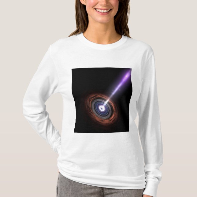 Gamma Rays in Galactic Nuclei T-shirt (Framsida)