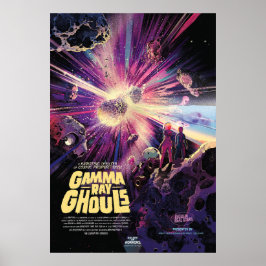 Gamma Strålning Pulsar Kilonova Kosmisk Kollision Poster