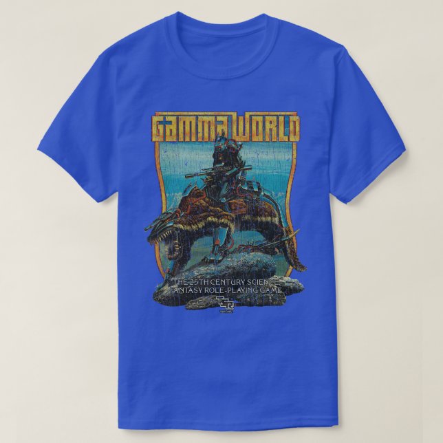 Gamma World 1978 T Shirt (Design framsida)