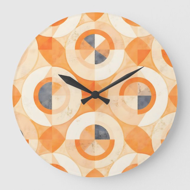 Gammad Terra Geometrics Stor Klocka (Framsida)