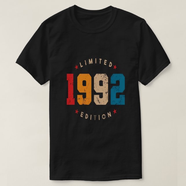 gammal 80-, 90-talsstil t shirt (Design framsida)