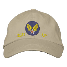 Gammal Air Force-brodderad mössa Broderad Keps