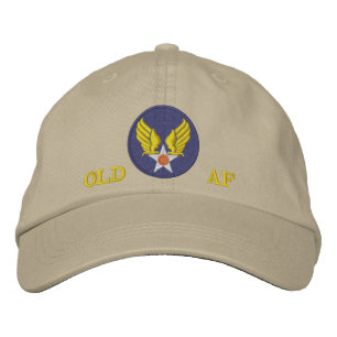 Gammal Air Force-brodderad mössa Broderad Keps