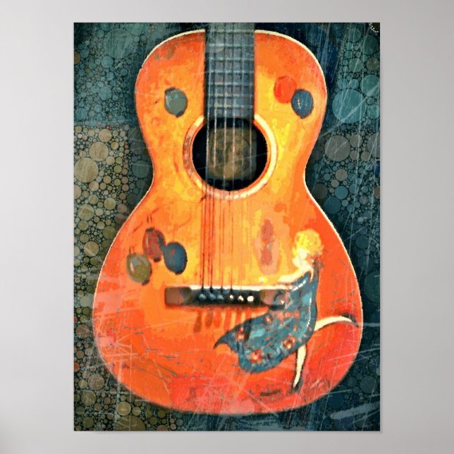 Gammal akustisk Poster (Framsidan)