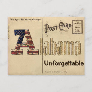 Gammal Alabama vykort