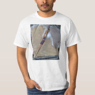 gammal alaskabo på hjortläder tee