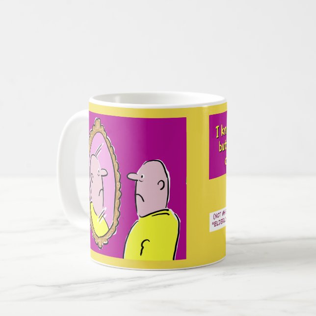 Gammal. Alternativ beskrivning. Kaffemugg (Framsida vänster)