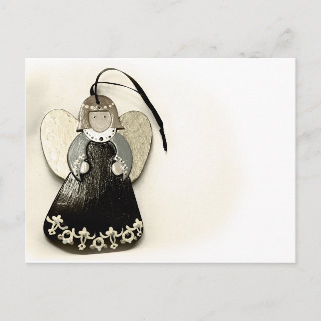 Gammal ängel vykort (Framsida)