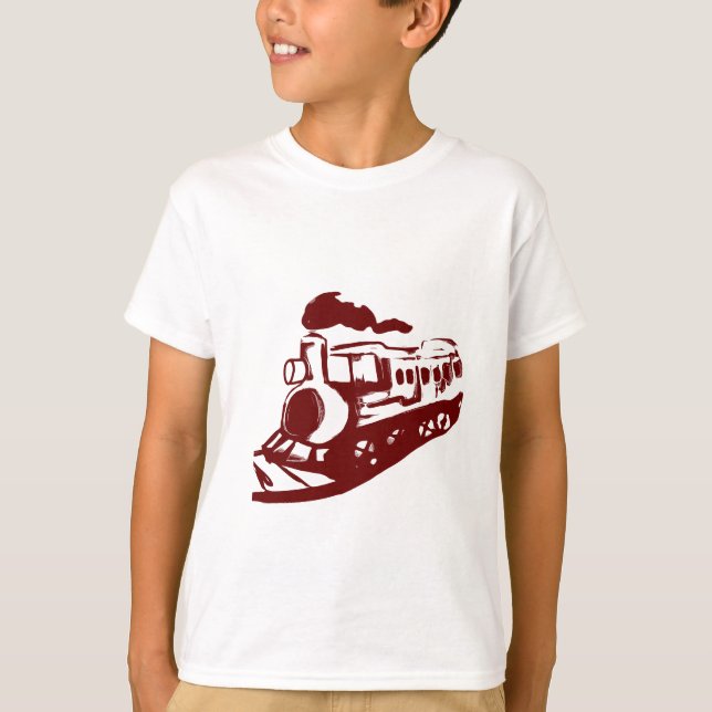 Gammal ångmotor t shirt (Framsida)