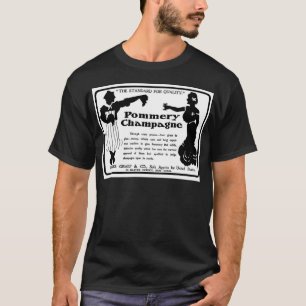 Gammal annonsPommery champagne T-shirt