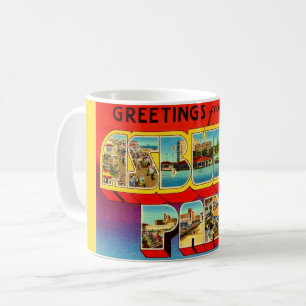 Gammal Asbury Park NJ Välkomstmugg Kaffemugg