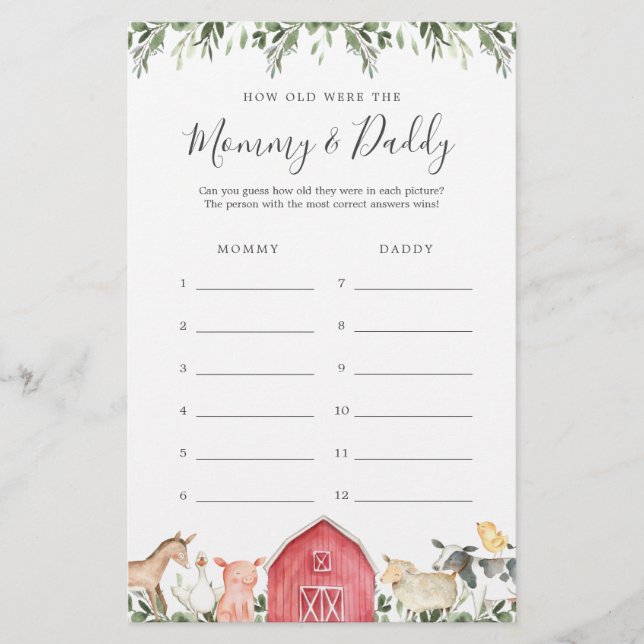 Gammal babyvisa hur gammalt de spelade kort (Framsida)