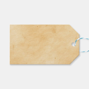 Gammal befläckt fläckig Look för Parchment Presentetikett