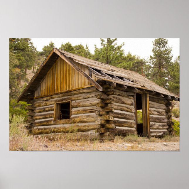 Gammal bergsskåp poster (Framsidan)