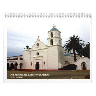 Gammal beskickning San Luis Rey de Francia Kalender