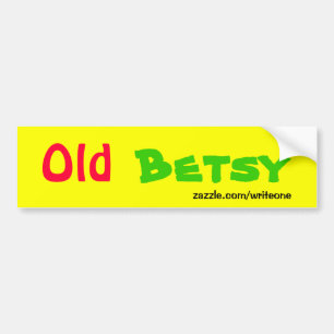 Gammal betesstötdekal bildekal