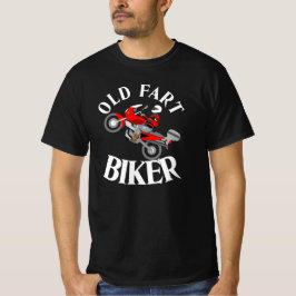 Gammal Biker Tshirt T Shirt