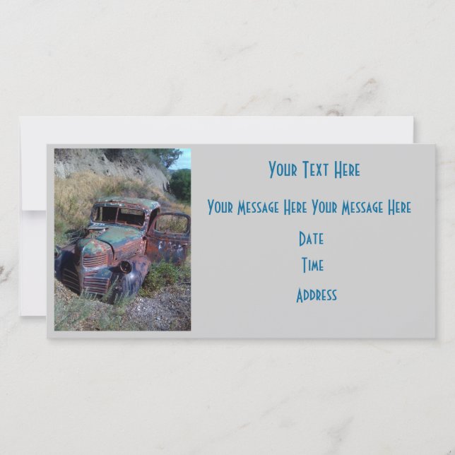 Gammal bil (Framsida)