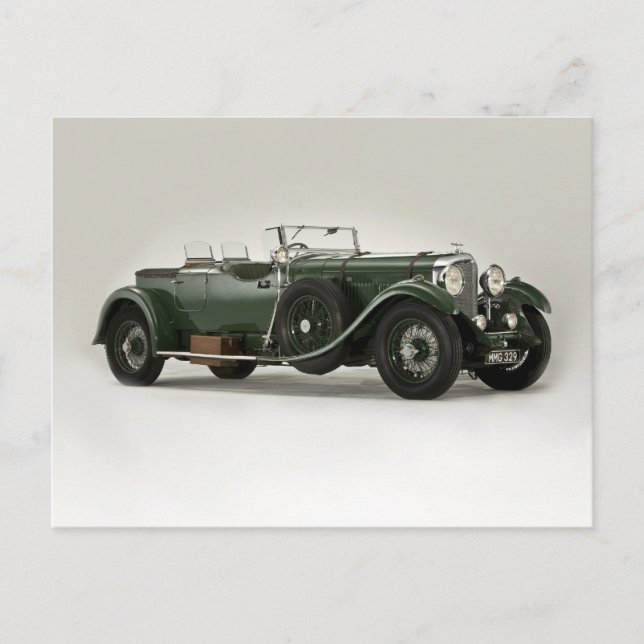 Gammal bil 41 vykort (Framsida)